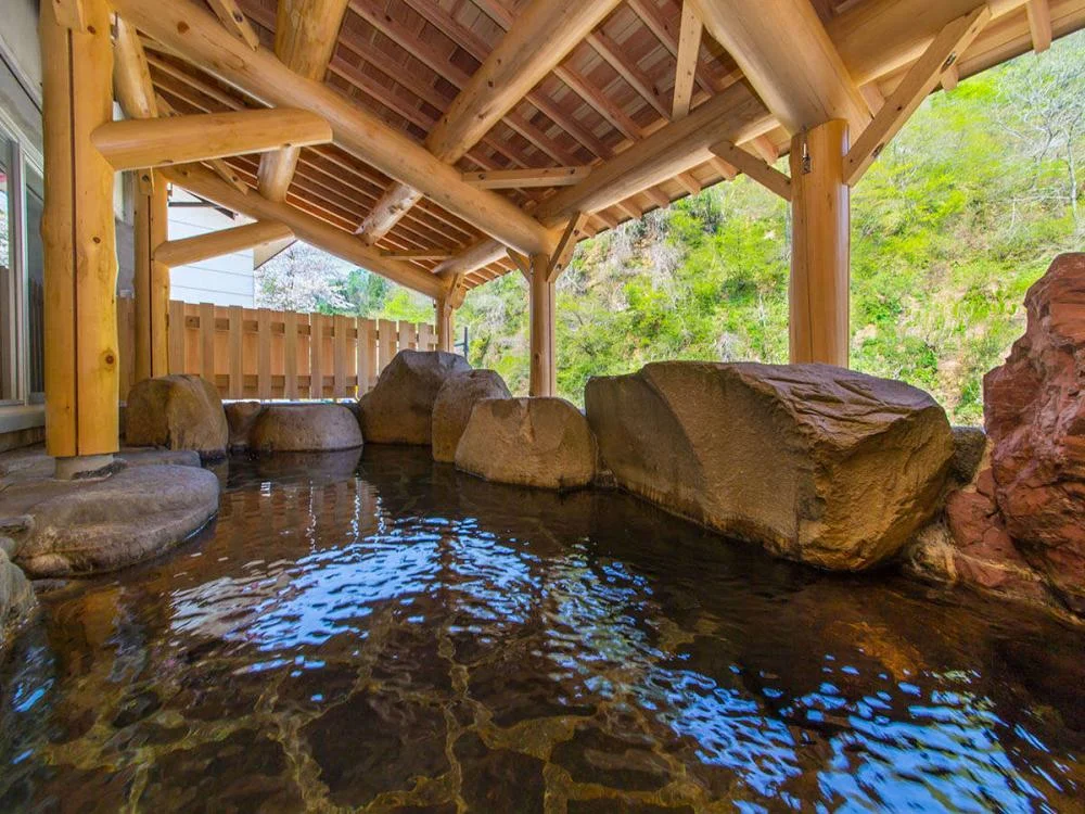 柵口温泉 権現荘 大浴場☆