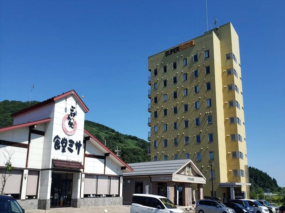 天然温泉 影虎の湯 スーパーホテル新井・新潟 外観