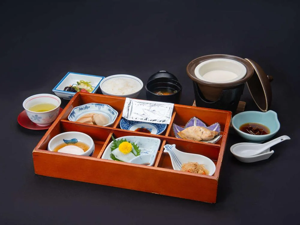 越後湯沢温泉　一望千里　御湯宿　中屋 朝食