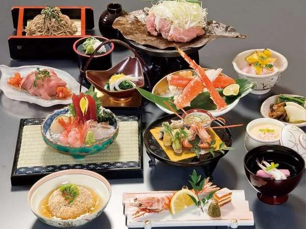 ハツカ石温泉　石打ユングパルナスの夕食