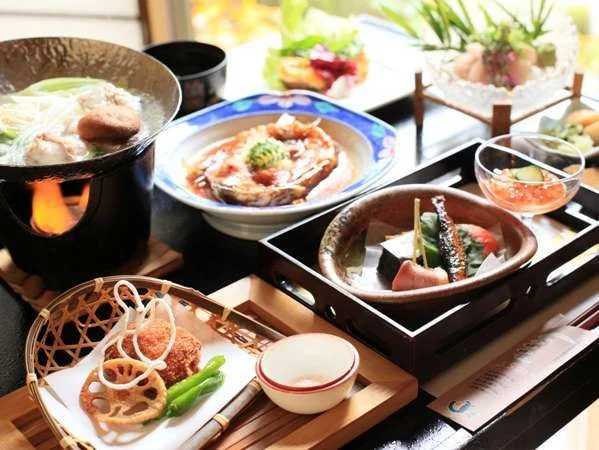 今板温泉　湯本館の夕食