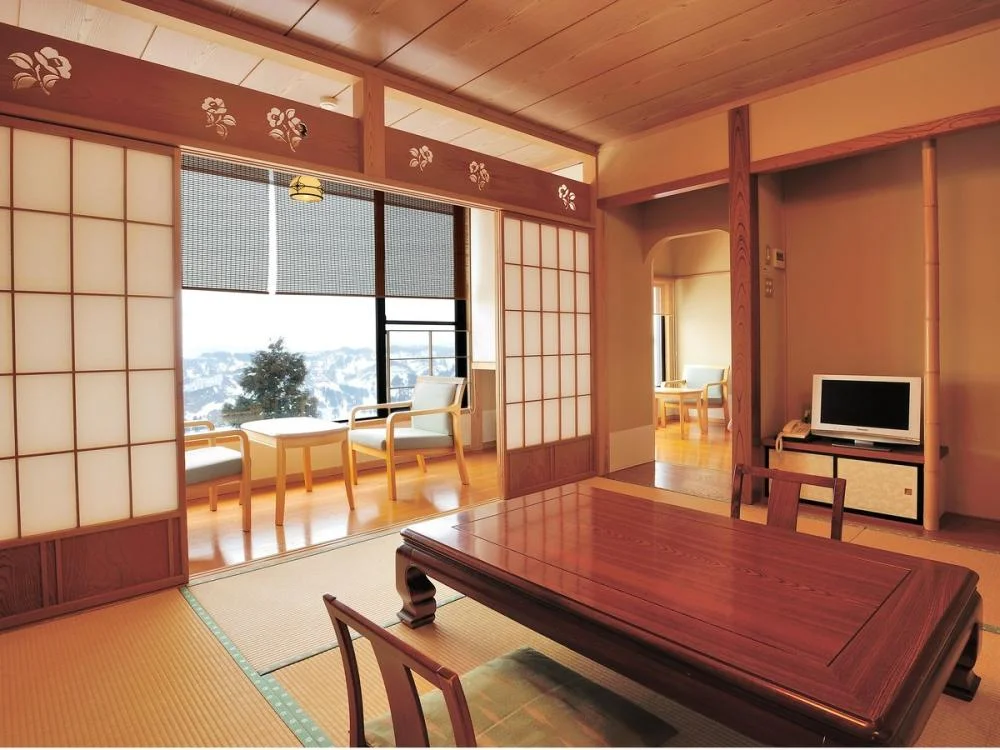 まつだい芝峠温泉雲海 部屋