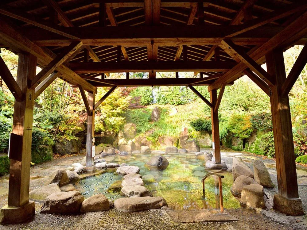 村杉温泉　風雅の宿　長生館の大浴場