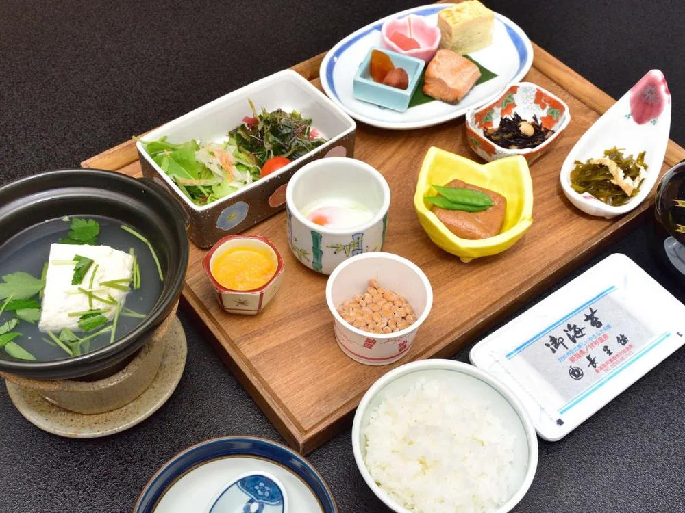 村杉温泉　風雅の宿　長生館の朝食