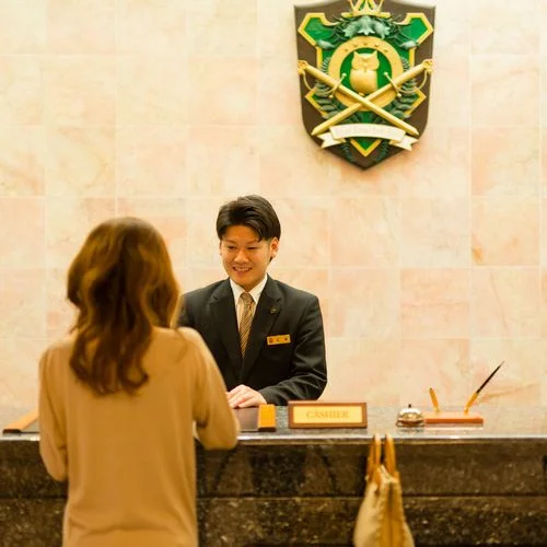 新胎内温泉　ロイヤル胎内パークホテルのロビー