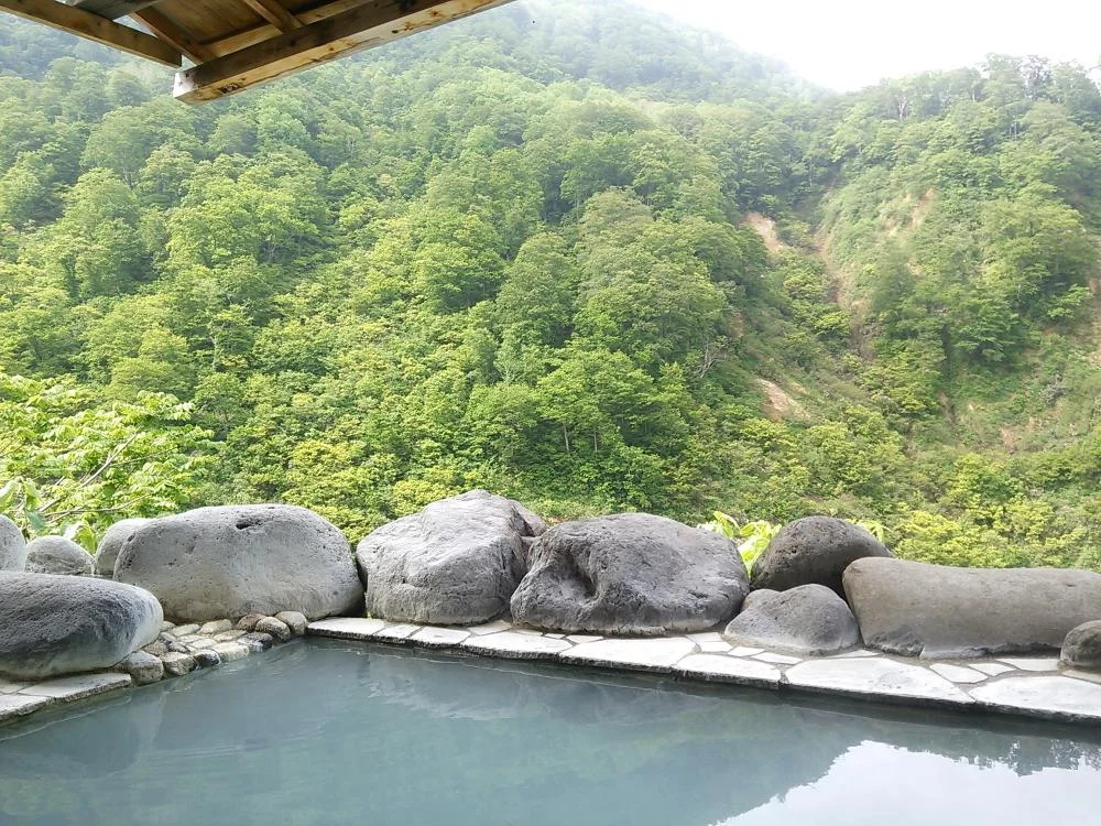 燕温泉 ホテル花文(旧中村屋旅館) 絶景
