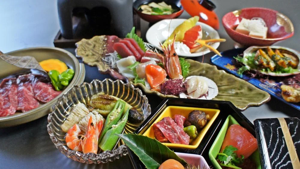 旬の香り 汐彩の宿 佐渡見亭 夕食