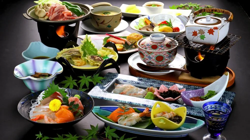広田温泉 奥の湯 湯元館 夕食
