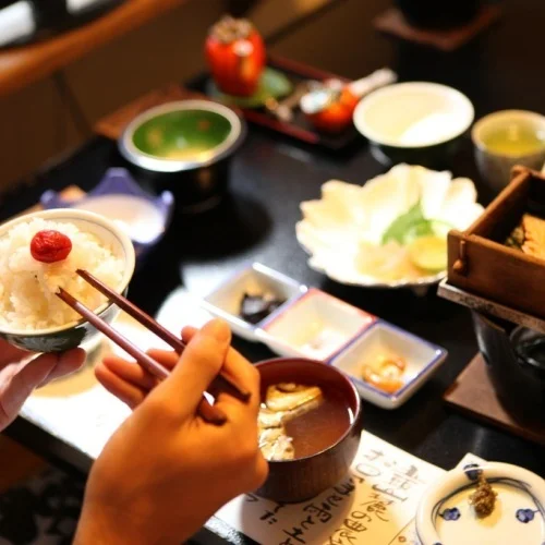 今板温泉　湯本館の朝食
