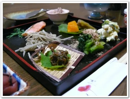 筋湯温泉 旅館 清風荘の朝食