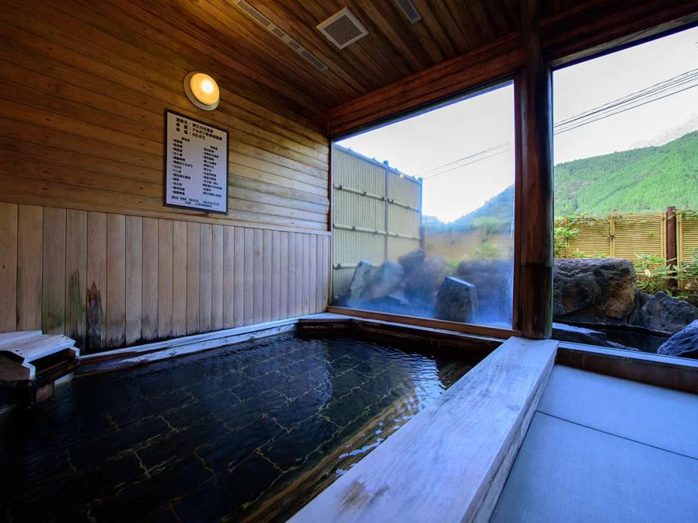 由布院温泉 和風旅館 津江の庄の大浴場