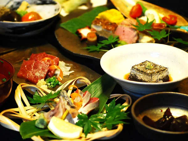 長湯温泉 大丸旅館の夕食