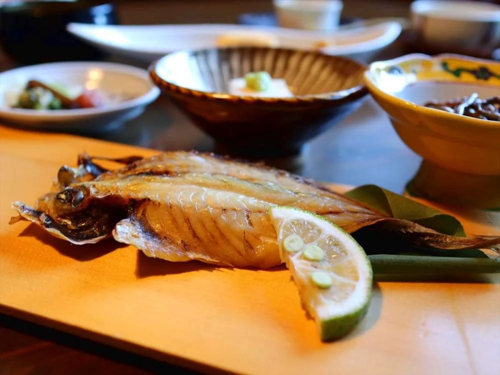 秀月の朝食