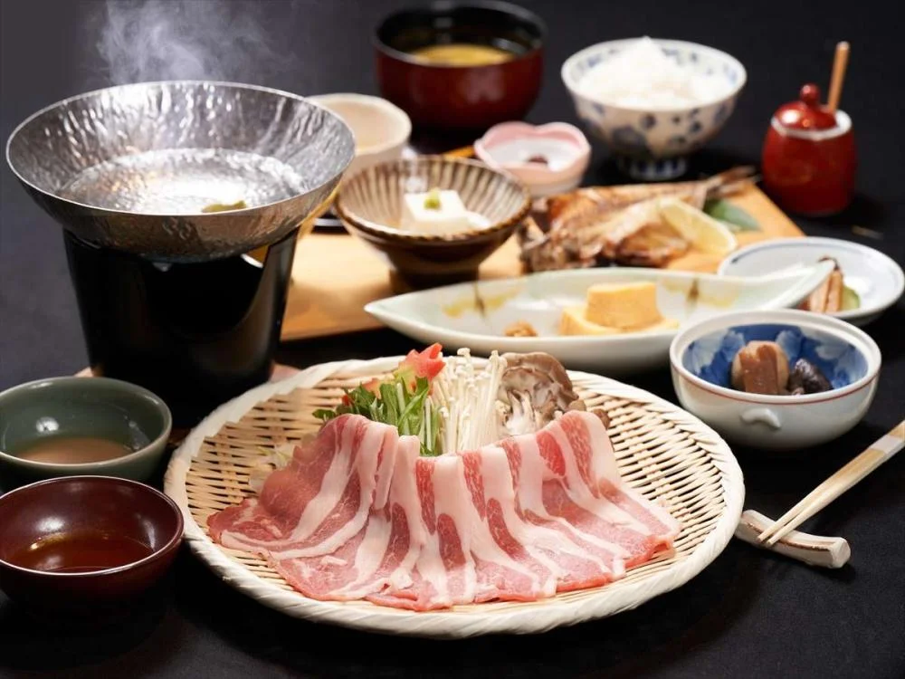 秀月の朝食