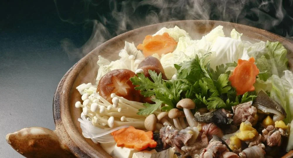 料亭やまさ旅館の夕食