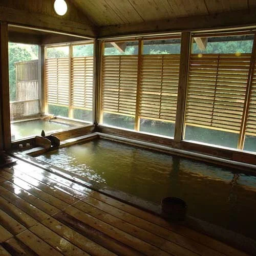 長湯温泉 大丸旅館の大浴場