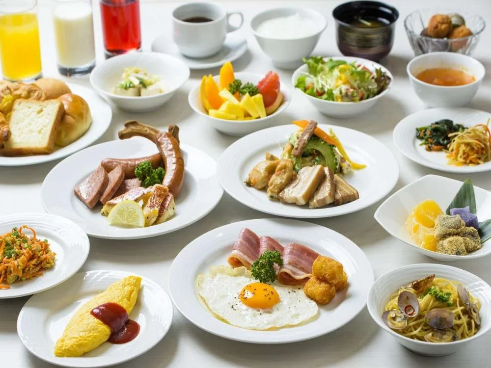 かねひで喜瀬ビーチパレスの朝食