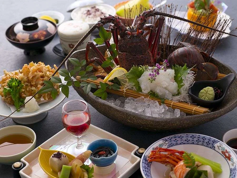 八尾天然温泉 八尾グランドホテルの夕食