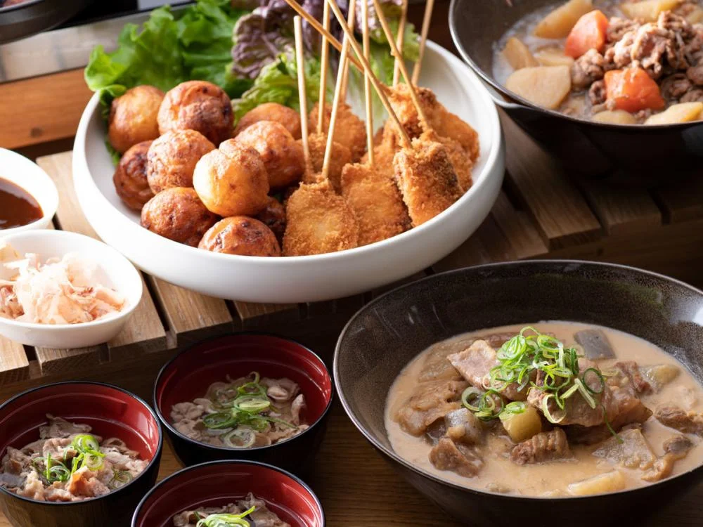 大阪エクセルホテル東急の朝食の地元のグルメ