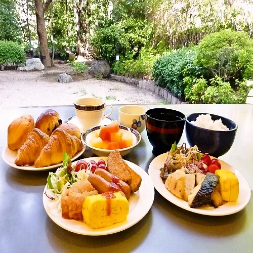 ホテルNCBの朝食