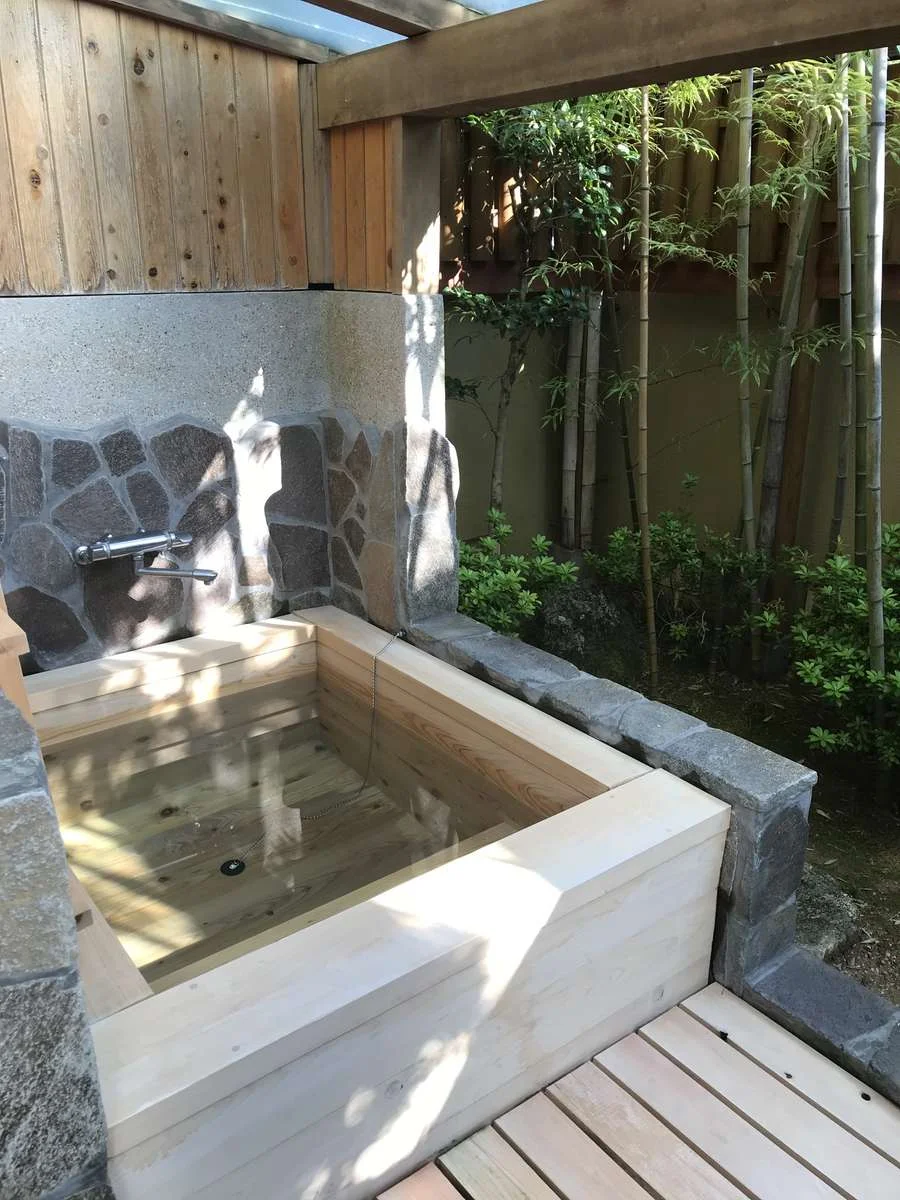 嬉野温泉　割烹旅館　鯉登苑（りとうえん）の客室風呂