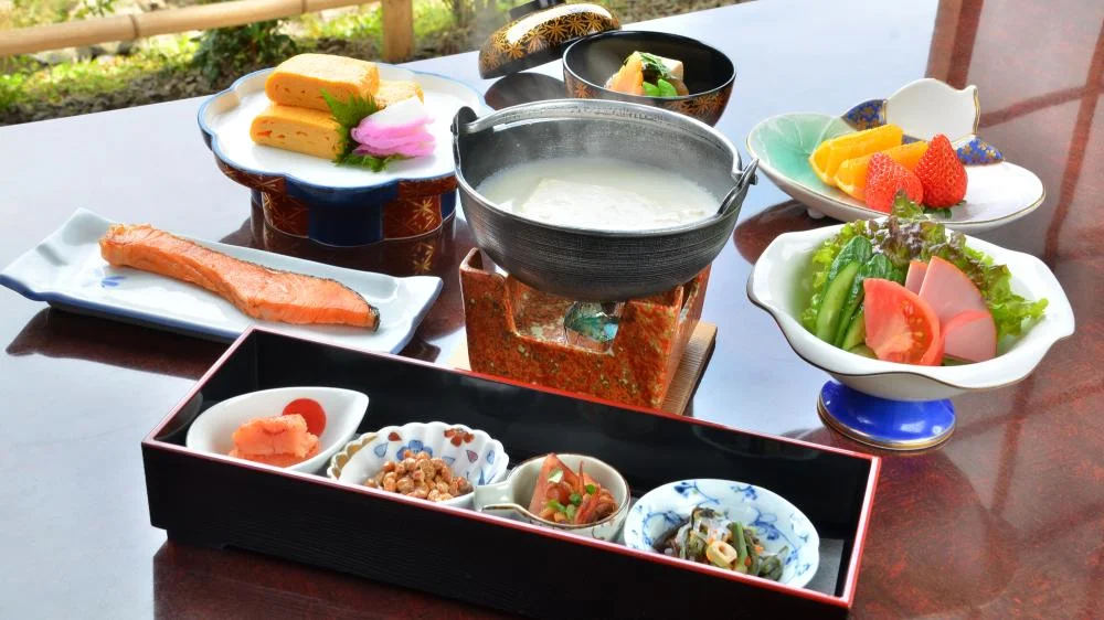 嬉野温泉　風の宿　旅館　千湯樓（せんとうろう）の朝食
