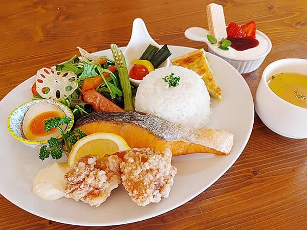 マリンタラソ出雲の夕食