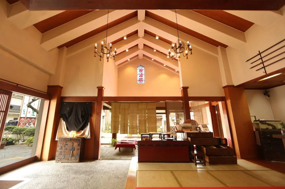 津和野温泉　津和野温泉宿わた屋のロビー