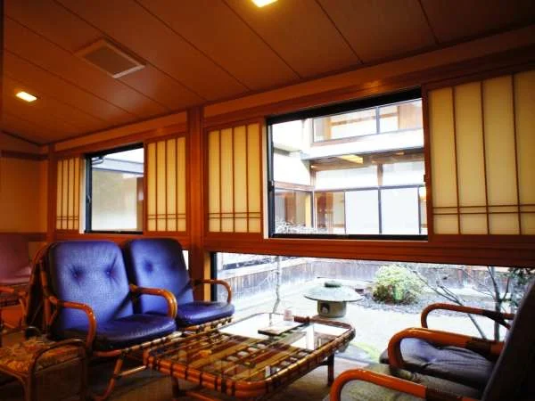 温泉津温泉　旅の宿輝雲荘のラウンジ