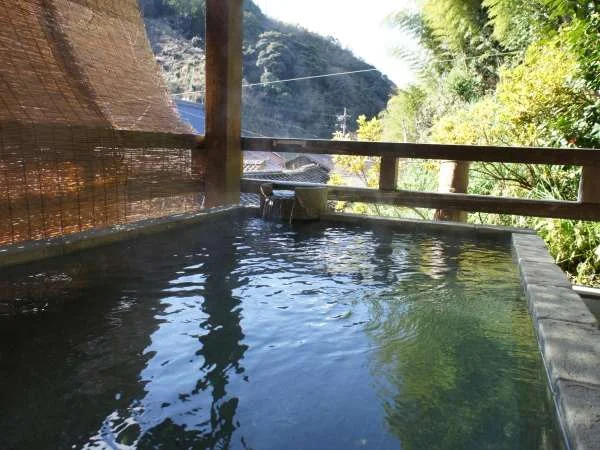 温泉津温泉　旅の宿輝雲荘の大浴場