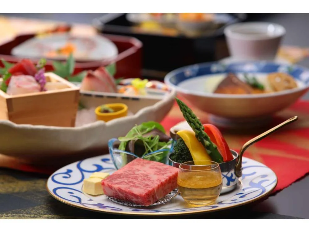 玉造温泉　佳翠苑　皆美の夕食