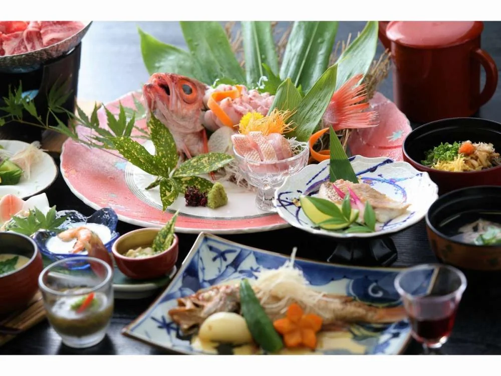 日本三美人の湯　湯元　湯の川 夕食