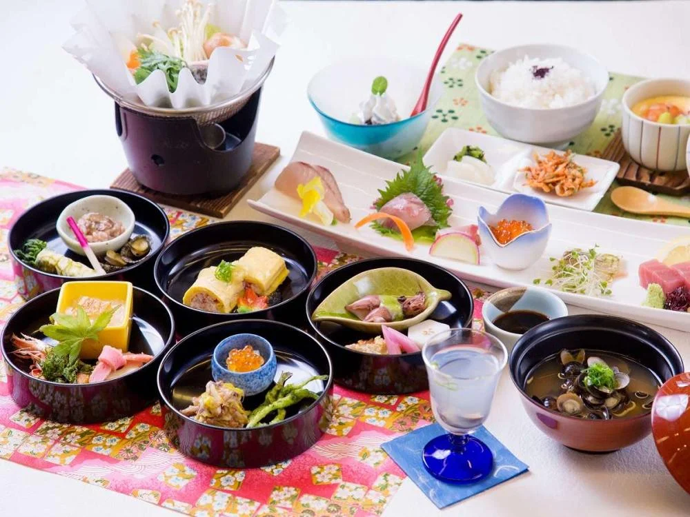 野津旅館の夕食