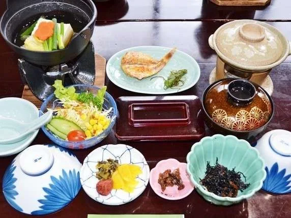 旭温泉　ホテル川隅の朝食