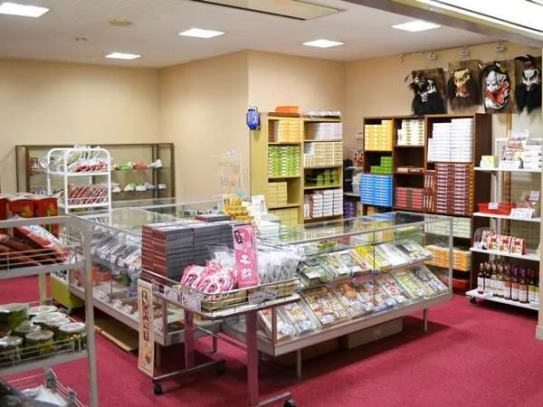 旭温泉　ホテル川隅のお土産店