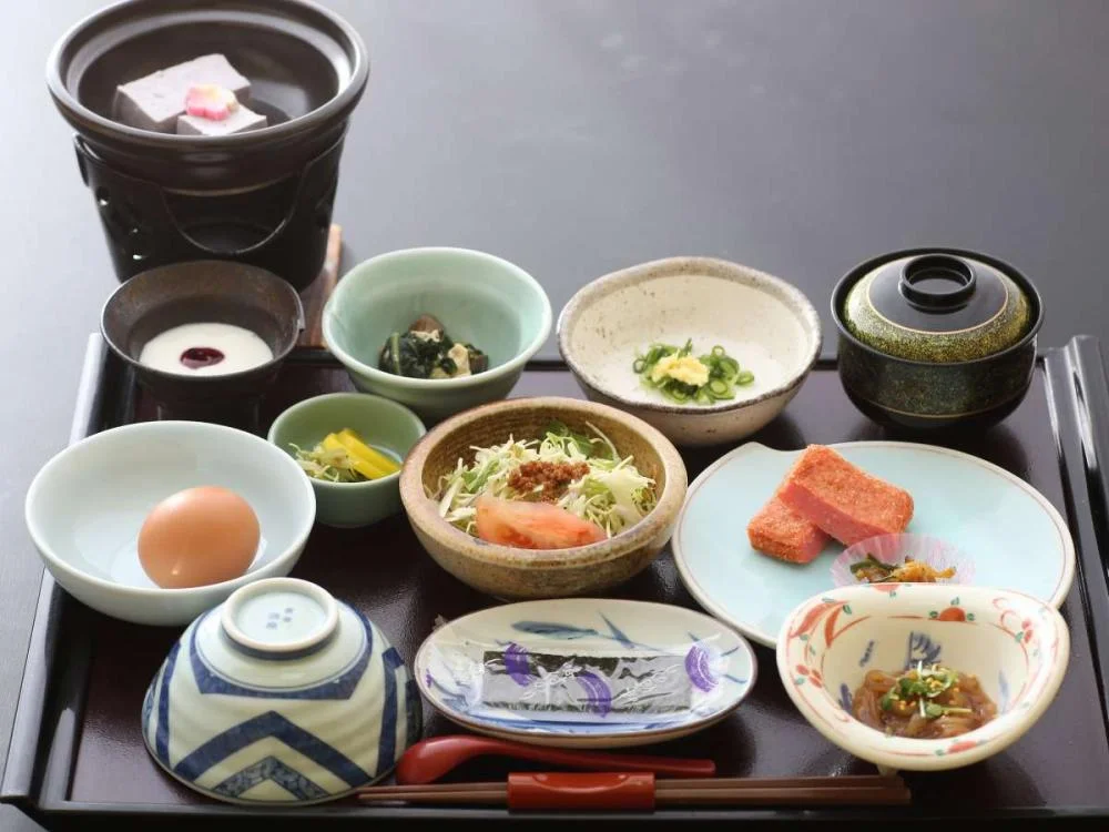 旭温泉　かくれの里ゆかりの朝食