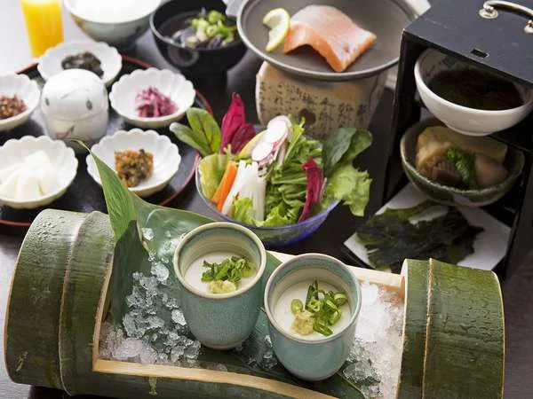 松江しんじ湖温泉　なにわ一水の朝食