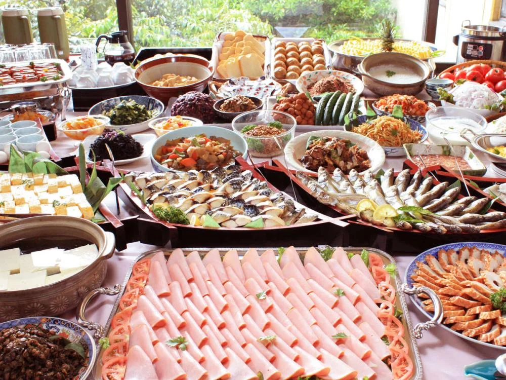 玉造温泉　保性館の朝食