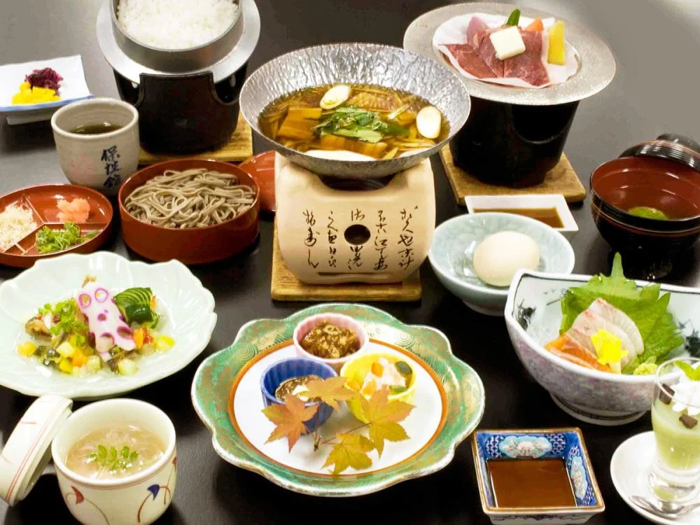 玉造温泉　保性館の夕食