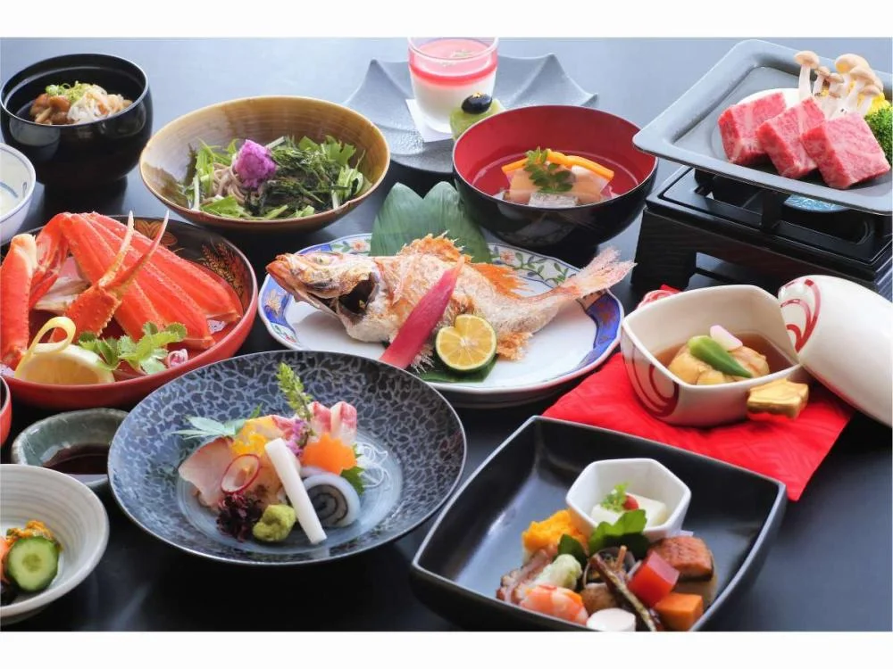 竹野屋旅館 夕食