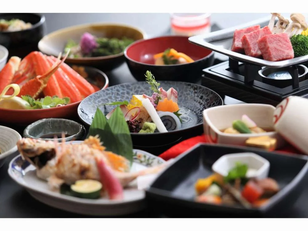 竹野屋旅館 夕食☆
