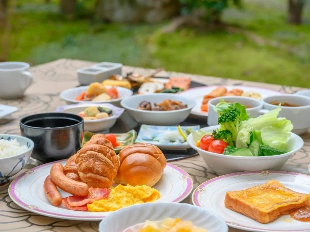 玉造温泉　松乃湯の朝食