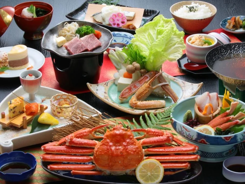 玉造温泉　松乃湯の夕食