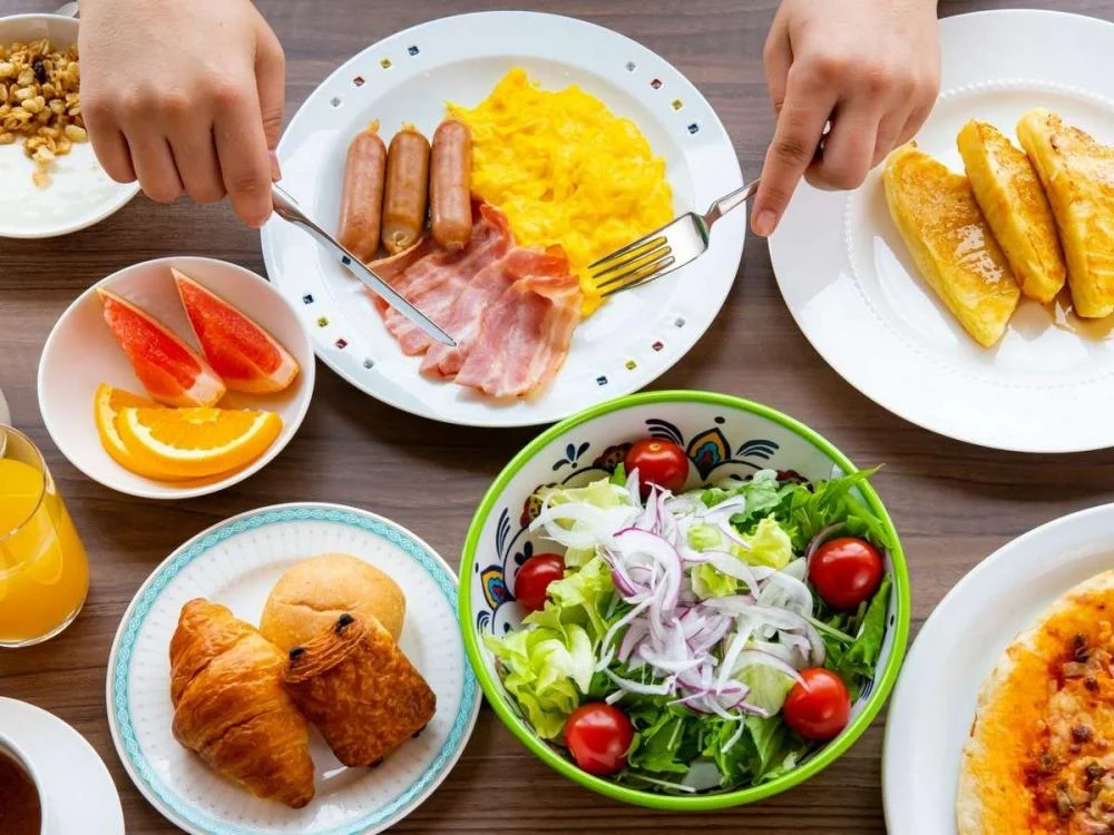 松江しんじ湖温泉　ホテル一畑の朝食