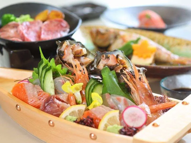 玉造温泉　玉井別館の夕食