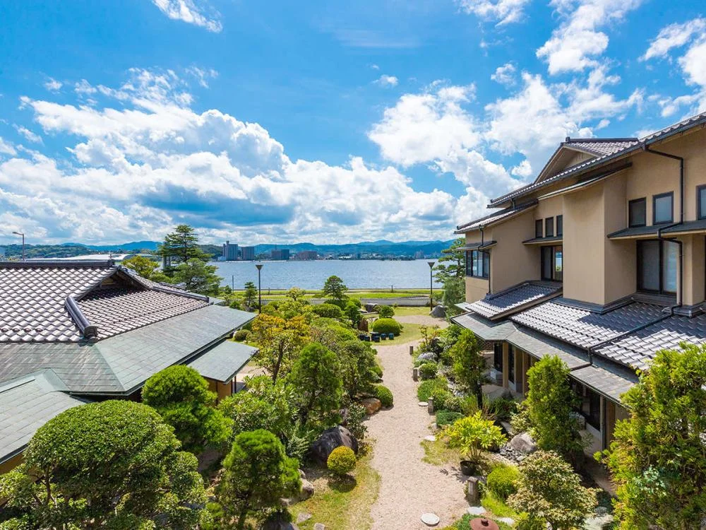 松江しんじ湖温泉　松平閣からの絶景・眺望