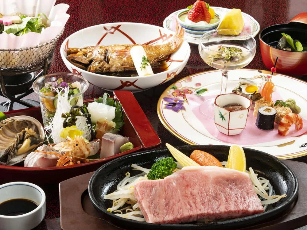 松江しんじ湖温泉　松平閣の夕食