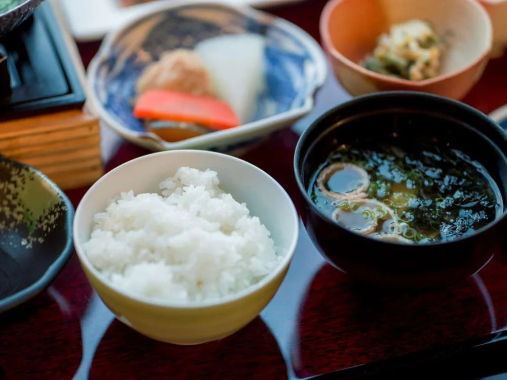 亀嵩温泉　玉峰山荘の朝食