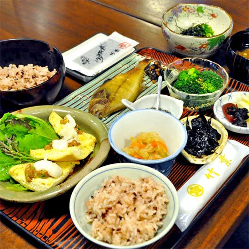 さぎの湯温泉　竹葉の朝食
