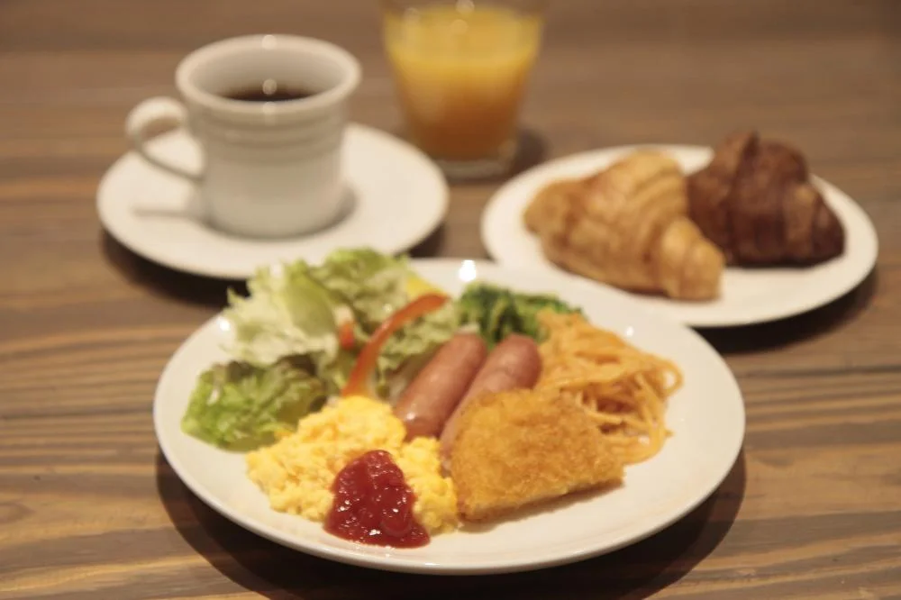 益田グリーンホテルモーリスの朝食